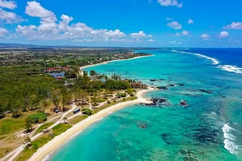 Celebration of New Year in the Paradise